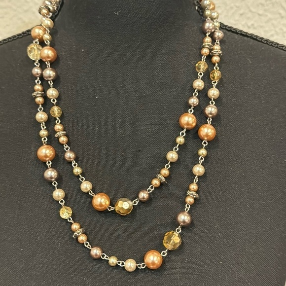 Vintage Premier Designs silber tone with faux pearls and crystals - Picture 1 of 4